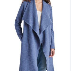 Steve Madden Slub Knit Jacket Blue NWT
